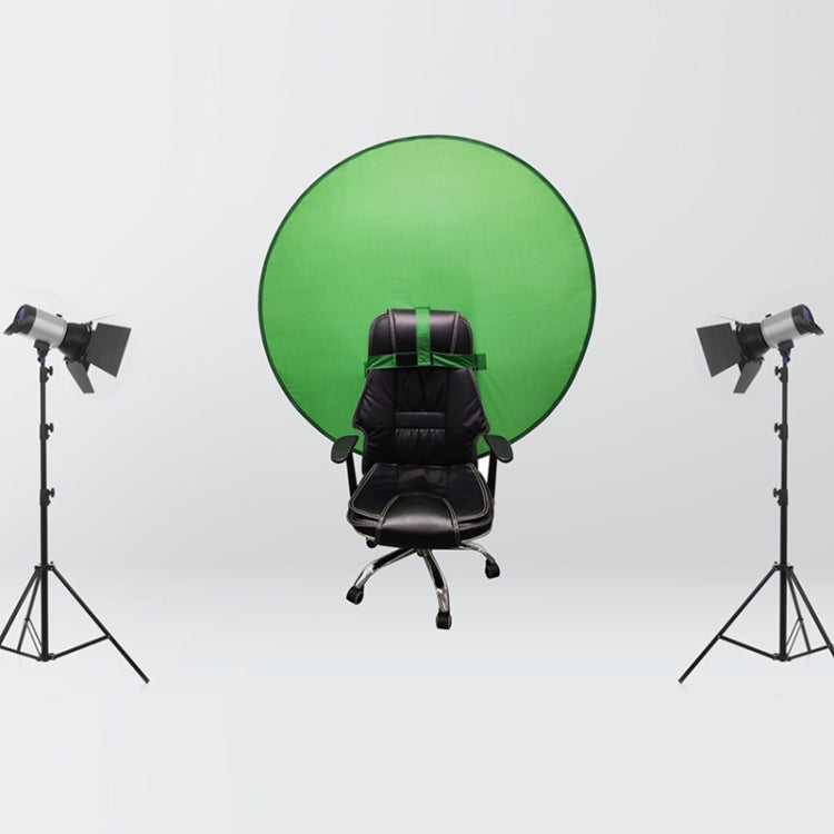 110cm EY-068 Green Background Cloth Folding ID Photo Green Screen Video Backdrop Board For E-Sports Chair - Camera Accessories by buy2fix | Online Shopping UK | buy2fix