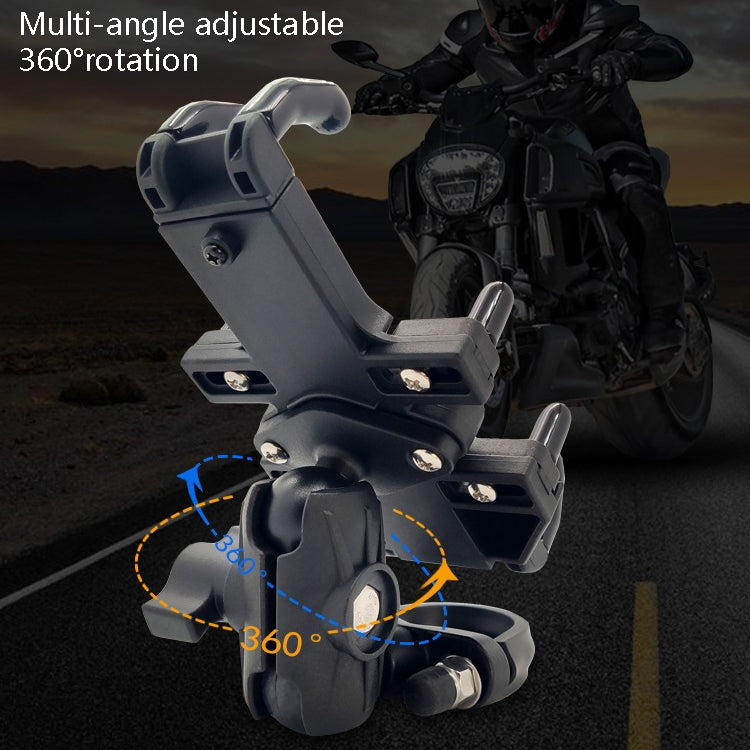 N-STAR Motorcycle Bicycle Composite Version Of Mobile Phone Bracket Multifunctional Accessories Lightweight Riding Equipment(Small Horseshoe) - Holders by N-STAR | Online Shopping UK | buy2fix