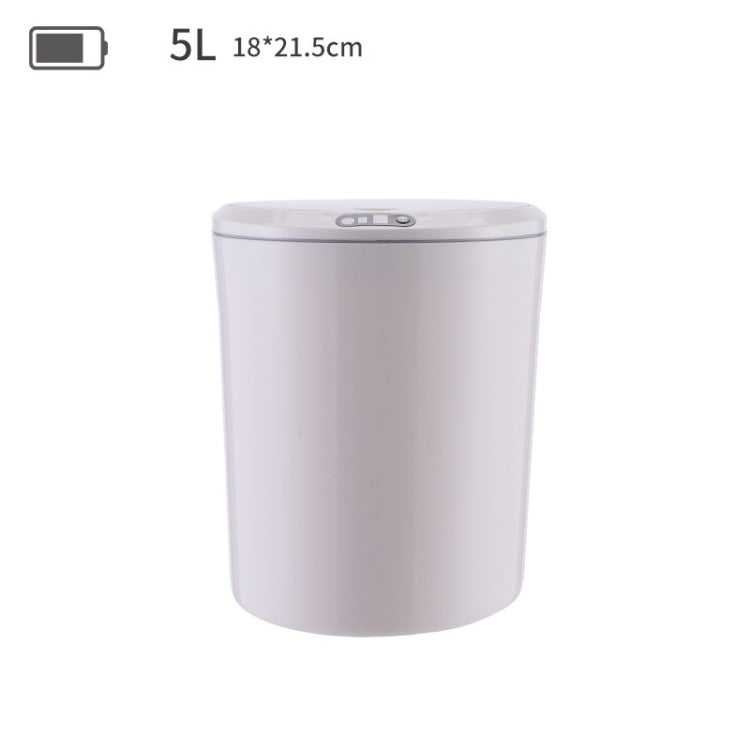 EXPED SMART Desktop Smart Induction Electric Storage Box Car Office Trash Can, Specification: 5L Battery Version (Khaki) - Trash Bin & Bags by EXPED SMART | Online Shopping UK | buy2fix