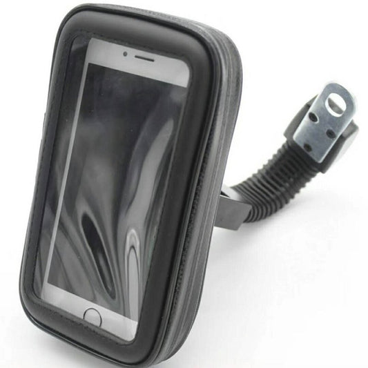 Outdoor Riding Motorcycle Bicycle Waterproof Mobile Phone Bracket,Style: Motorcycle 5.5 inch Black - Holder by buy2fix | Online Shopping UK | buy2fix