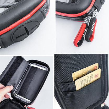 OKD Riding Mobile Phone Bag Bracket Bicycle Mobile Phone Waterproof Bracket Package M(Upgrade) - Bicycle Bags by buy2fix | Online Shopping UK | buy2fix