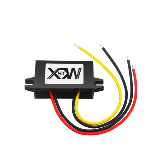 XWST DC 12/24V To 5V Converter Step-Down Vehicle Power Module, Specification: 12V To 5V 2A Small Rubber Shell -  by buy2fix | Online Shopping UK | buy2fix