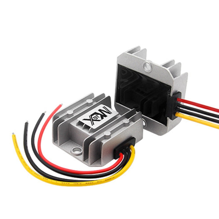 XWST DC 12/24V To 5V Converter Step-Down Vehicle Power Module, Specification: 12/24V To 5V 10A Medium Aluminum Shell -  by buy2fix | Online Shopping UK | buy2fix