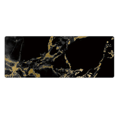 300x800x5mm Marbling Wear-Resistant Rubber Mouse Pad(Black Gold Marble) - Mouse Pads by buy2fix | Online Shopping UK | buy2fix