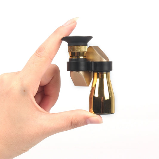 8x20 Corner Telescope Pocket Mini High List Binoculars, Specification: Golden - Monocular Binoculars by buy2fix | Online Shopping UK | buy2fix