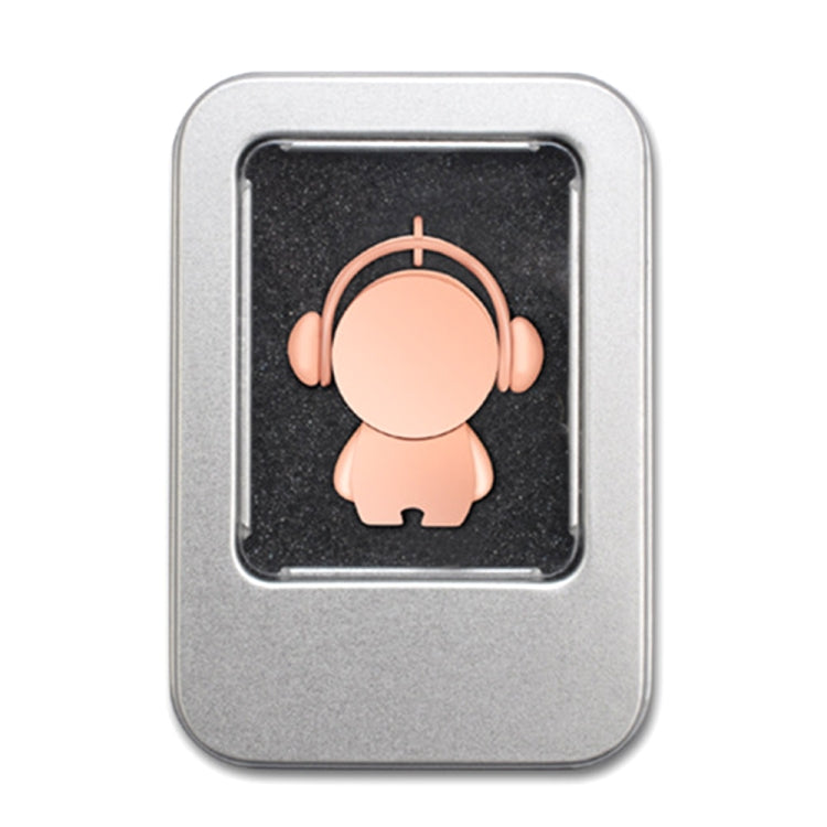 Y01 Metal Musician Car Cartoon Style U Disk, Capacity: 4GB(Silver) - USB Flash Drives by buy2fix | Online Shopping UK | buy2fix