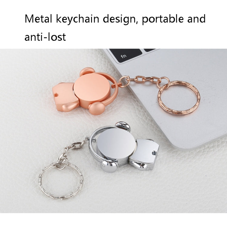 Y01 Metal Musician Car Cartoon Style U Disk, Capacity: 64GB(Silver) - USB Flash Drives by buy2fix | Online Shopping UK | buy2fix