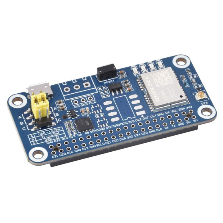 Waveshare For Raspberry Pi LC29H Series Dual-Band L1+L5 Positioning GPS Module, Spec: (BS) GPS/RTK HAT - Raspberry Pi Accessories by Waveshare | Online Shopping UK | buy2fix