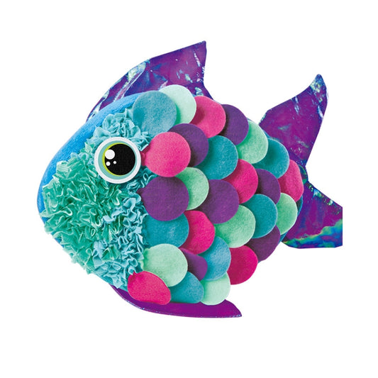 DIY Plush Pillow Toy Three-Dimensional Handmade Doll Material Package(Fairy Fish) - Early Education Toys by buy2fix | Online Shopping UK | buy2fix