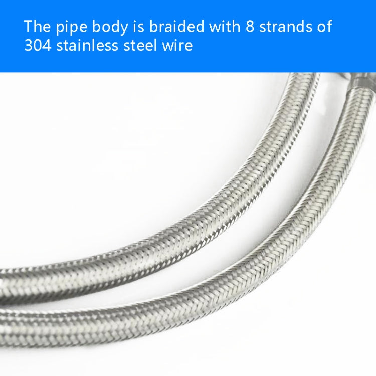 4 PCS Weave Stainless Steel Flexible Plumbing Pipes Cold Hot Mixer Faucet Water Pipe Hoses High Pressure Inlet Pipe, Specification: 50cm  3.5cm Copper Rod - Home & Garden by buy2fix | Online Shopping UK | buy2fix