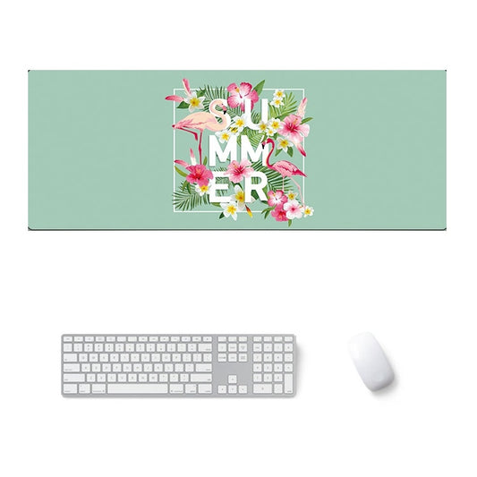 800x300x2mm  Office Learning Rubber Mouse Pad Table Mat(2 Flamingo) - Mouse Pads by buy2fix | Online Shopping UK | buy2fix