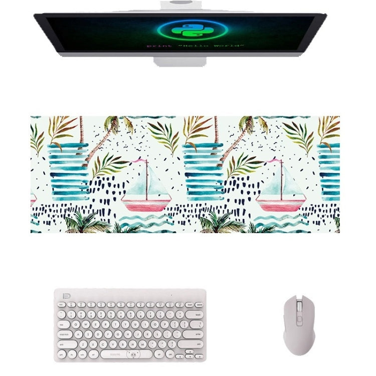 800x300x2mm  Office Learning Rubber Mouse Pad Table Mat(11 Tropical Rainforest) - Mouse Pads by buy2fix | Online Shopping UK | buy2fix