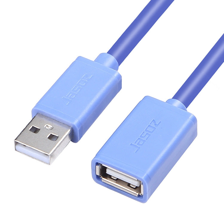 3 PCS Jasoz USB Male to Female Oxygen-Free Copper Core Extension Data Cable, Colour: Dark Blue 0.5m - USB Cable by buy2fix | Online Shopping UK | buy2fix