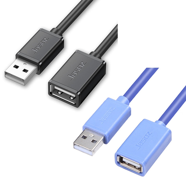 3 PCS Jasoz USB Male to Female Oxygen-Free Copper Core Extension Data Cable, Colour: Dark Blue 3m - USB Cable by buy2fix | Online Shopping UK | buy2fix