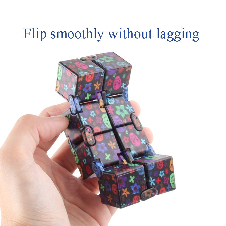 3 PCS Infinite Magic Cube Halloween & Christmas Theme Decompression Pocket Cube Second Order Cube Toy(No.335k-7 Christmas Dark Blue) - Magic Cubes by buy2fix | Online Shopping UK | buy2fix