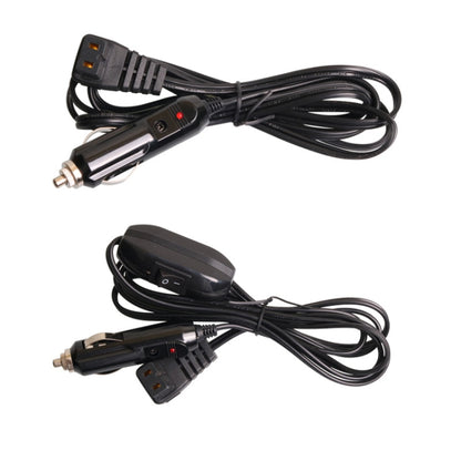 Car Compressor Refrigerator Line 12/24V Semiconductor Refrigerator Power Cord Cigarette Lighter Line, Specification: With Switch 4m - In Car by buy2fix | Online Shopping UK | buy2fix