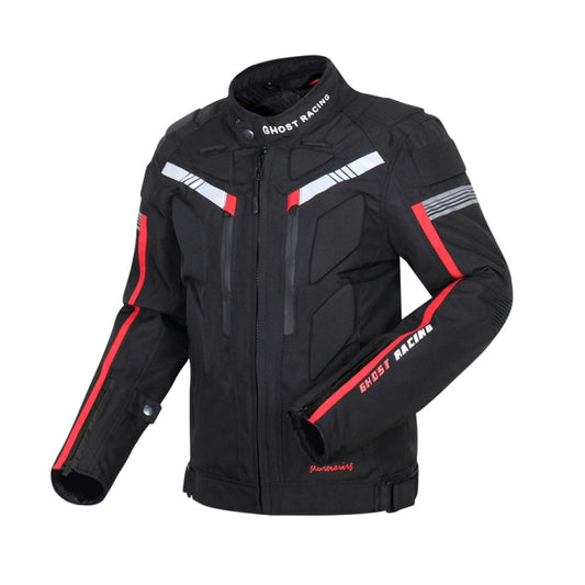 GHOST RACING GR-Y07 Motorcycle Cycling Jacket Four Seasons Locomotive Racing Anti-Fall Cloth, Size: M(Black) - In Car by GHOST RACING | Online Shopping UK | buy2fix