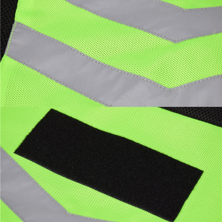 GHOST RACING GR-Y06 Motorcycle Riding Vest Safety Reflective Vest, Size: M(Fluorescent Green) - In Car by GHOST RACING | Online Shopping UK | buy2fix