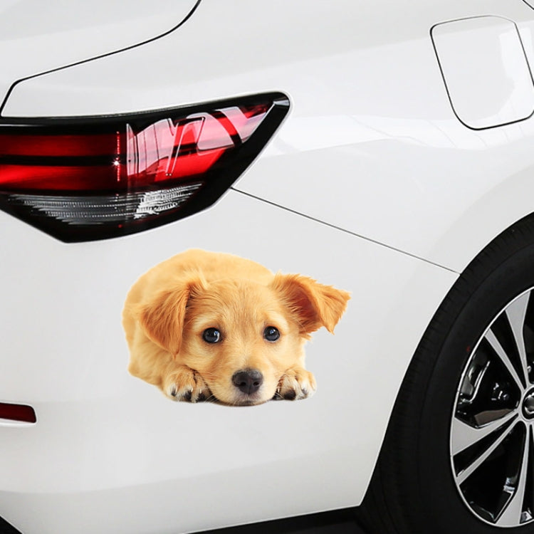 Style 3 Large 3D Simulation Dog Car Stickers Rain-Proof Sunscreen Car Sticker Scratch Shaving Decoration Stickers - In Car by buy2fix | Online Shopping UK | buy2fix