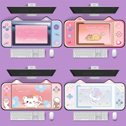 400 x 800 x 3mm Cute Cat Ear Computer Keyboard Desk Pad Mouse Pad(3) - Mouse Pads by buy2fix | Online Shopping UK | buy2fix