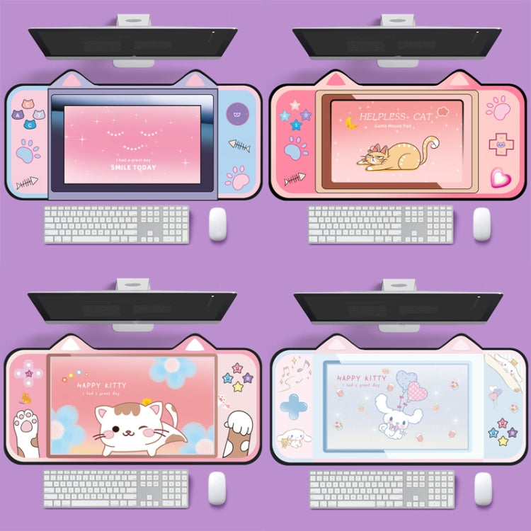 400 x 800 x 3mm Cute Cat Ear Computer Keyboard Desk Pad Mouse Pad(4) - Mouse Pads by buy2fix | Online Shopping UK | buy2fix