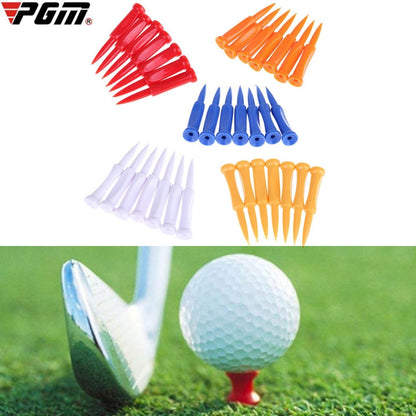 60 PCS PGM QT012 Golf Ribbon Needle Golf Plastic Ball TEE, Random Color Delivery, Specification: 43mm - Golf Accessories by PGM | Online Shopping UK | buy2fix