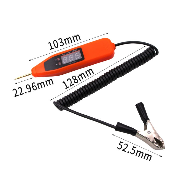 Auto Repair LCD Test Pen Car Circuit Repair Tool(Black) - In Car by buy2fix | Online Shopping UK | buy2fix