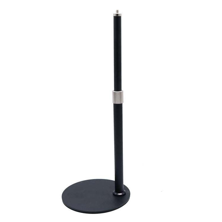 Desktop Disc Telescopic Rod Ring Light Support Frame(Black) - Consumer Electronics by buy2fix | Online Shopping UK | buy2fix