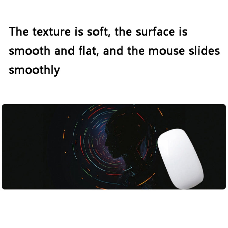 Hand-Painted Fantasy Pattern Mouse Pad, Size: 300 x 800 x 5mm Seaming(1 Dream) - Mouse Pads by buy2fix | Online Shopping UK | buy2fix