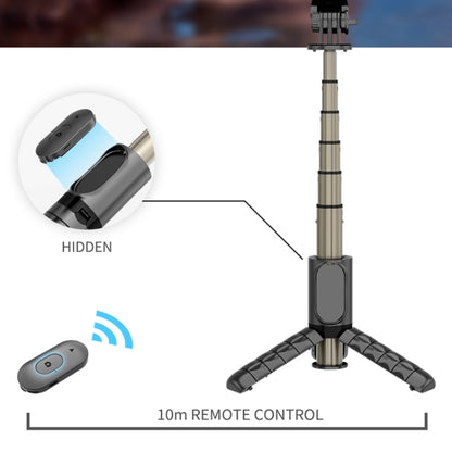 Mini Selfie Stick Integrated Multifunctional Bluetooth Selfie, Specification: Q11 74CM Without Fill Light - Selfie Sticks by buy2fix | Online Shopping UK | buy2fix