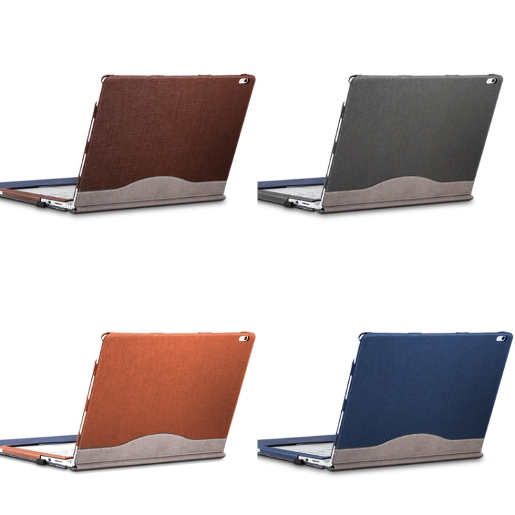 PU Leather Laptop Protective Sleeve For Microsoft Surface Book 3 15 inches(Business Brown) - Other by buy2fix | Online Shopping UK | buy2fix