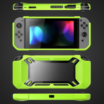 Scratch-Resistant Back Cover For Nintendo Switch(Green + White) - Cases by buy2fix | Online Shopping UK | buy2fix