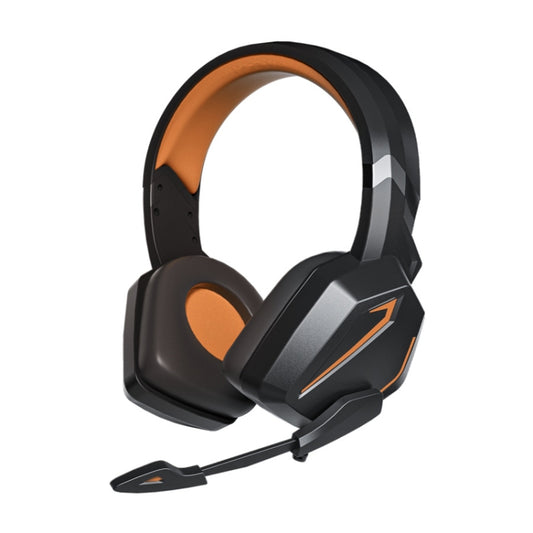 Soyto SY-G20 RGB Dual Streamer Gaming Computer Headset, Style: Non-luminous Version (Black Orange) - Multimedia Headset by Soyto | Online Shopping UK | buy2fix