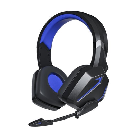 Soyto SY-G20 RGB Dual Streamer Gaming Computer Headset, Style: Non-luminous Version (Black Blue) - Multimedia Headset by Soyto | Online Shopping UK | buy2fix