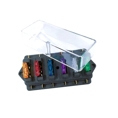 F458-Z Direct 6-Way Fuse Holder Car DC Modification Insurance Box - In Car by buy2fix | Online Shopping UK | buy2fix