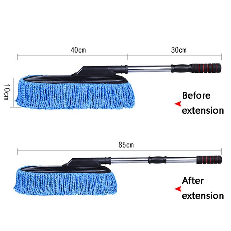 CS-365 Multifunctional Car Washing Telescopic Long-Handled Brush, Color: Blue (OPP Bag) - In Car by buy2fix | Online Shopping UK | buy2fix