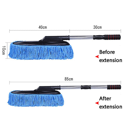 CS-365 Multifunctional Car Washing Telescopic Long-Handled Brush, Color: Blue (OPP Bag) - In Car by buy2fix | Online Shopping UK | buy2fix