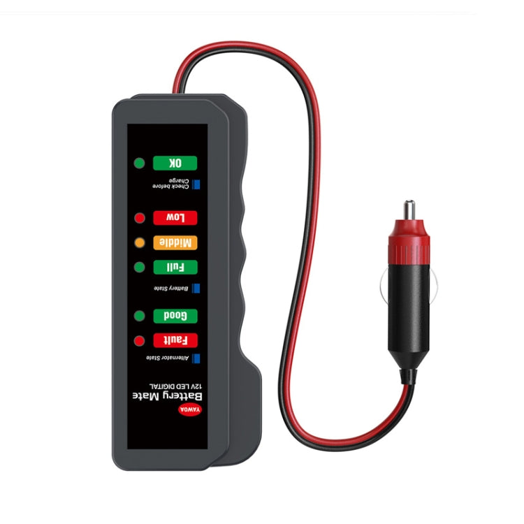 12V Automotive Battery Tester Fault Diagnosis Instrument - In Car by buy2fix | Online Shopping UK | buy2fix