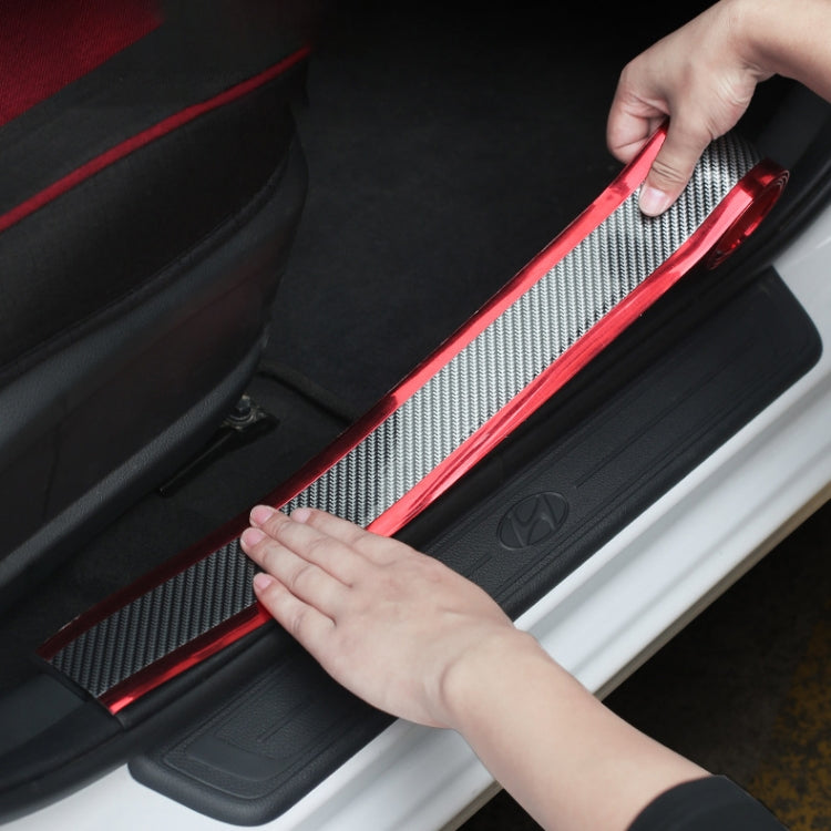 6m Car Bumper Anti-Collision Strip, Color: Two-color Red 5cm - In Car by buy2fix | Online Shopping UK | buy2fix