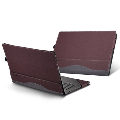 Laptop Anti-Drop Protective Case For Lenovo Thinkbook 15 2021(Wine Red) - 15.6 - 17 inch by buy2fix | Online Shopping UK | buy2fix