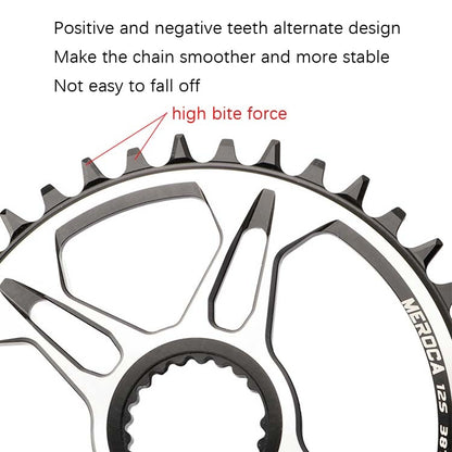 MEROCA Positive And Negative Teeth Repair Disc For Shimano M7100/8100/9100(34T Single Disk) - Outdoor & Sports by MEROCA | Online Shopping UK | buy2fix