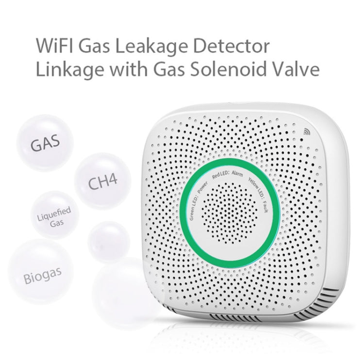 TY-GSA-87 Smart Home WIFI Gas Detector, Specification: US Plug - Security by buy2fix | Online Shopping UK | buy2fix