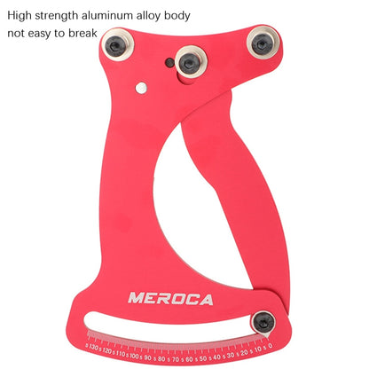 MEROCA Bicycle Ring Calibration Tool Spoke Tension Tube Wheel Set Steel Wire, Color: Black+Wrench - Outdoor & Sports by MEROCA | Online Shopping UK | buy2fix