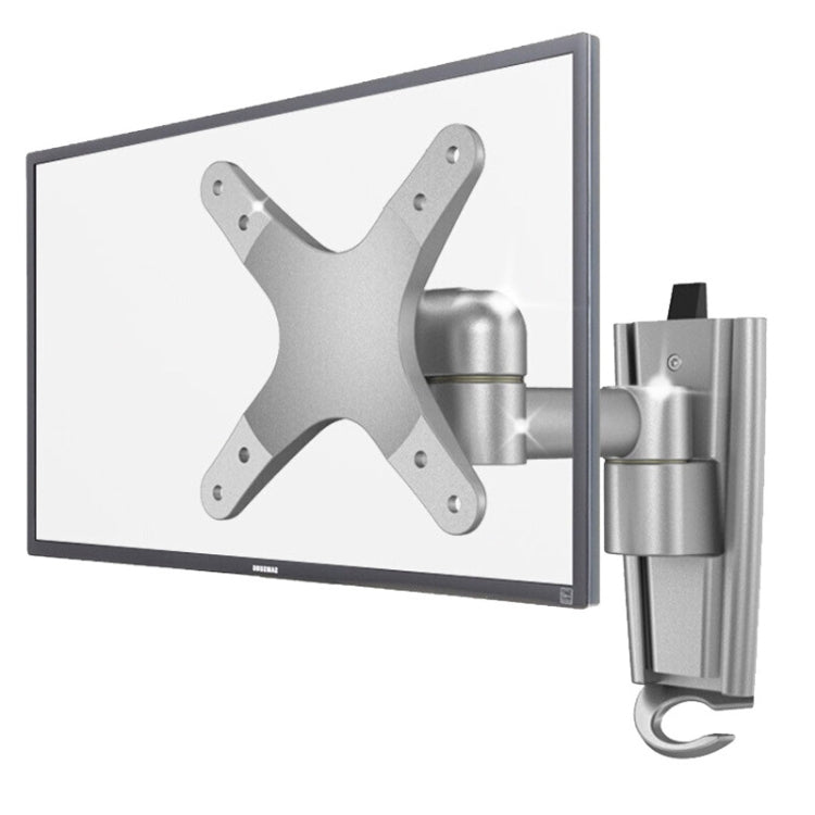 Gibbon Mounts L03  Aluminum Alloy Quick Release Computer Monitor Wall Mount Bracket (Silver Gray) - Computer & Networking by buy2fix | Online Shopping UK | buy2fix