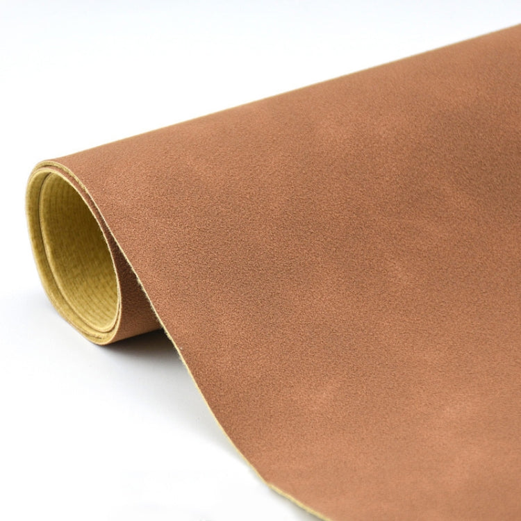 50 X 68cm Thickened Waterproof Non-Reflective Matte Leather Photo Background Cloth(Light Brown) - Solid Color by buy2fix | Online Shopping UK | buy2fix