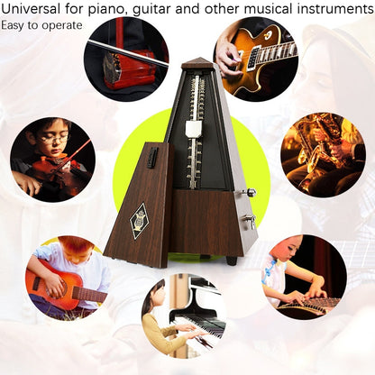 FRIEND Tower Mechanical Terrace Piano Guitar Violin Universal Rhythm Instrument(Tower Ebony Color) - Stringed Instruments by buy2fix | Online Shopping UK | buy2fix