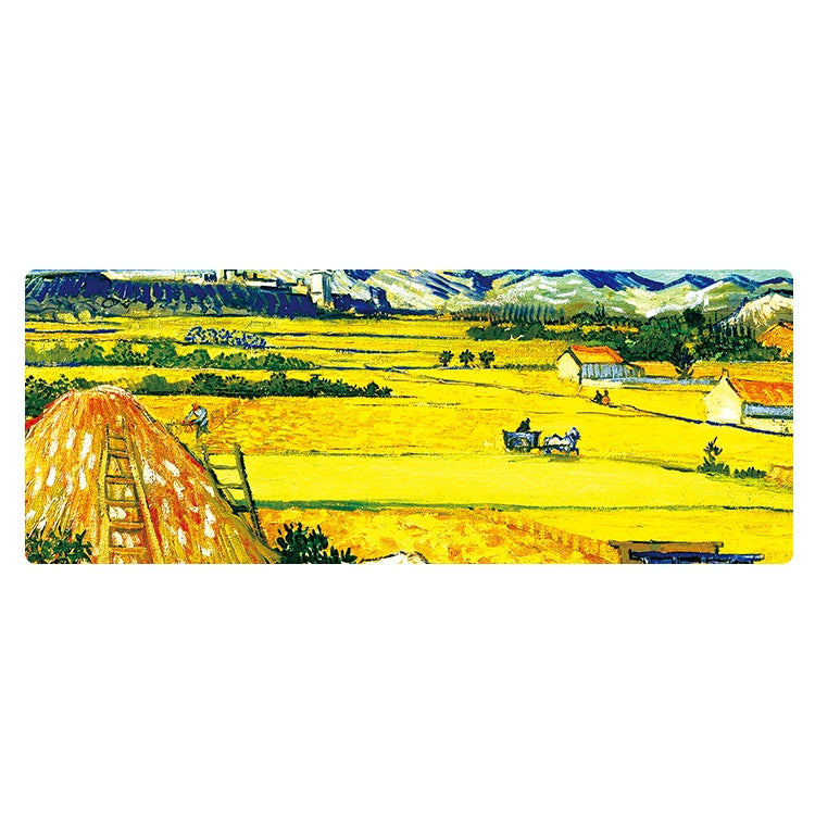 400x900x1.5mm Unlocked Am002 Large Oil Painting Desk Rubber Mouse Pad(Wheat Field) - Mouse Pads by buy2fix | Online Shopping UK | buy2fix