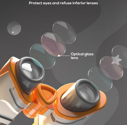 8X Children Telescope Handheld Mini Detachable Fixed Focus Magnifying Glass Toy,Style: Monocular - Monocular Binoculars by buy2fix | Online Shopping UK | buy2fix