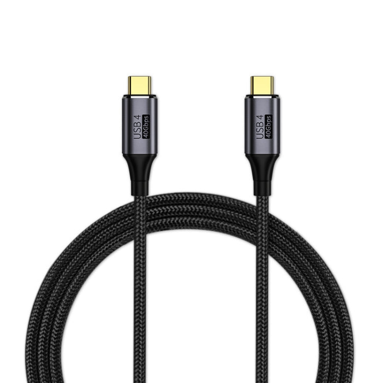 PD 100W Type-C to Type-C Fast Charging Nylon Braided Cable, Model: 0.3 m -  by buy2fix | Online Shopping UK | buy2fix