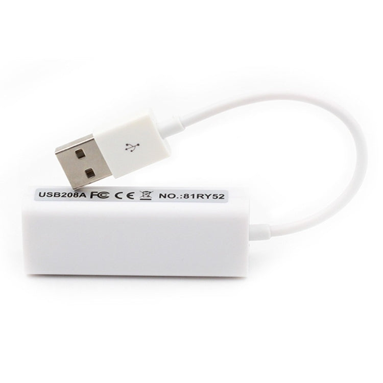 USB2.0 Drive-Free Ethernet 100M Network Card - USB Network Adapter by buy2fix | Online Shopping UK | buy2fix